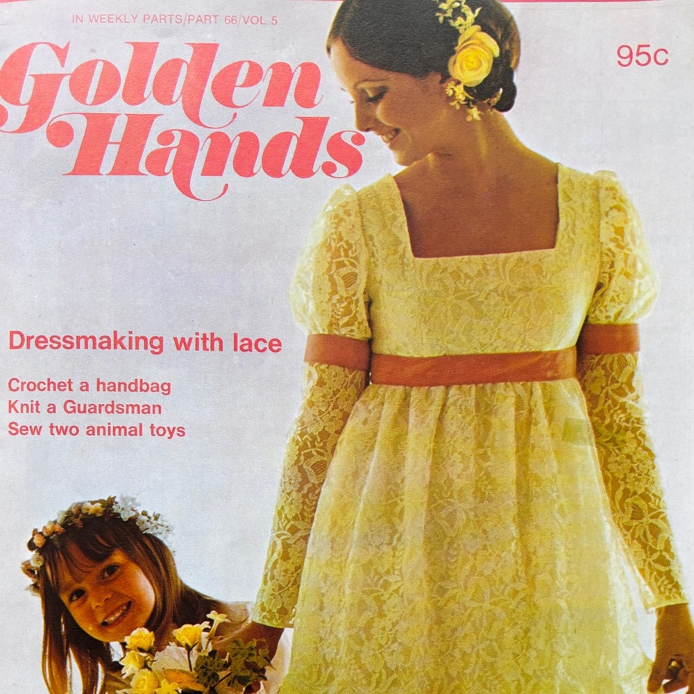Vintage Sewing Magazine “Golden Hands” copyright 1966 1972 Volume 5 Part 66